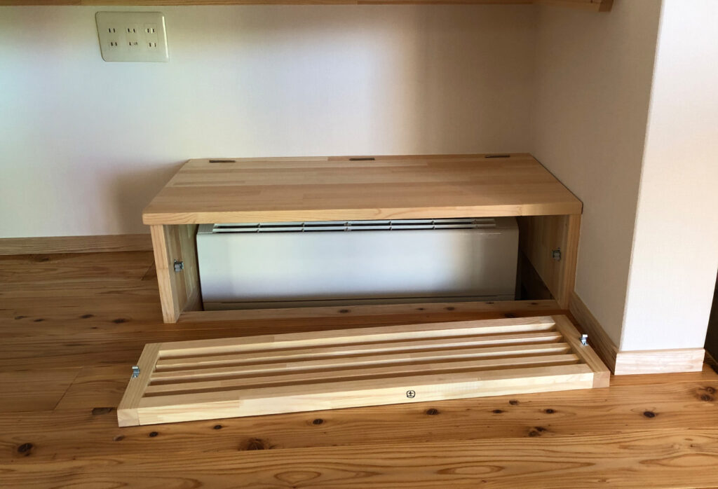 atelier Ming i-works4.0 自然素材の家 床下エアコン